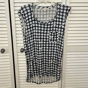 Gap blue and white tank, size XS. Very soft
